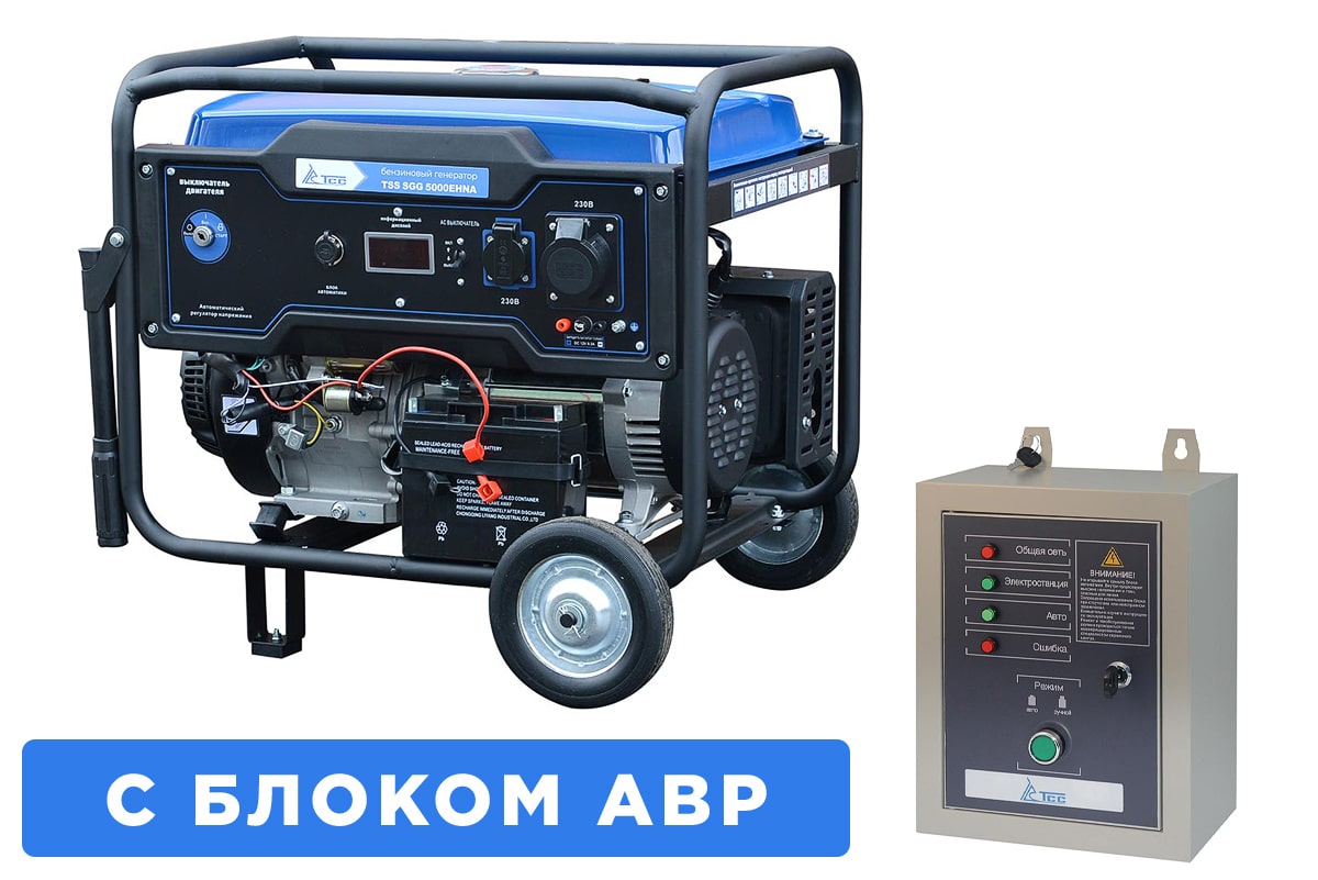 Бензогенератор TSS SGG 5000EHNA с АВР
